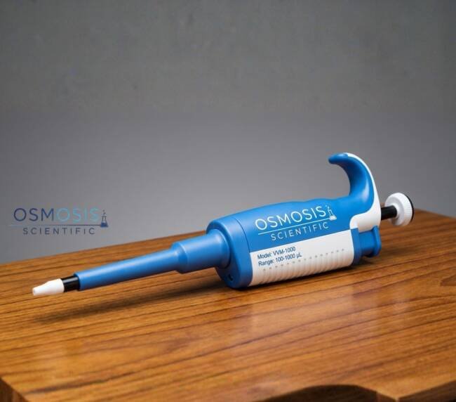 Air displacement micropipettes for precise microliter volume measurement in daily laboratory work