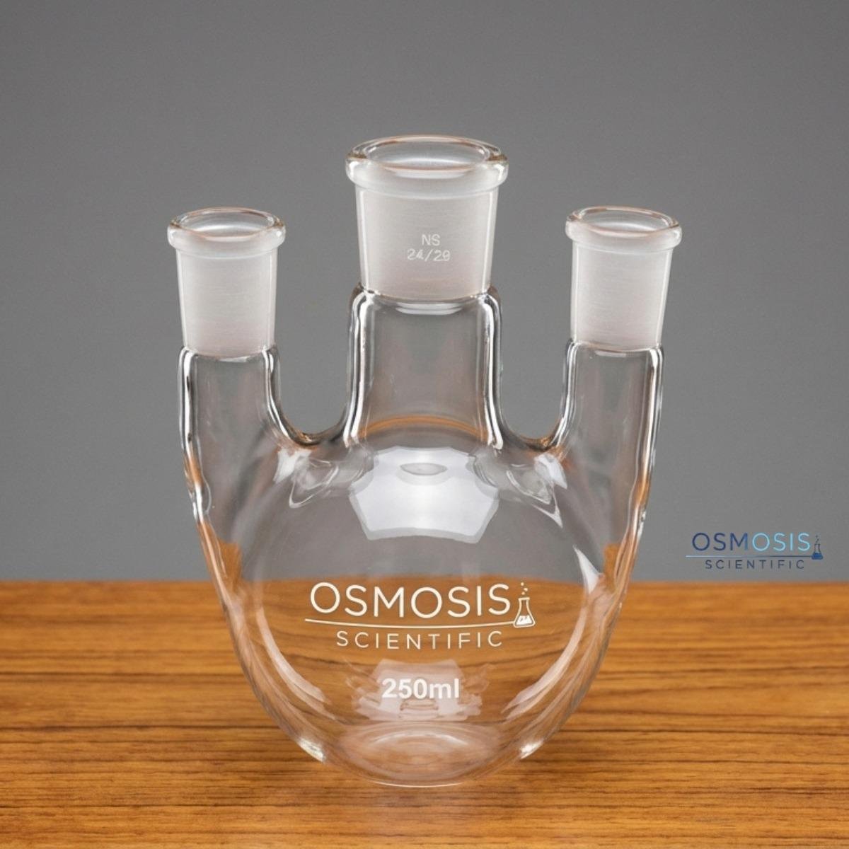 Round Bottom Flask, 3-Neck