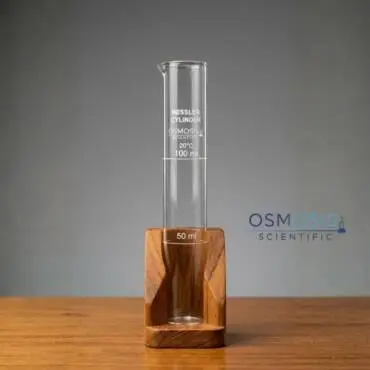 nessler cylinder for colour comparison used in water testing