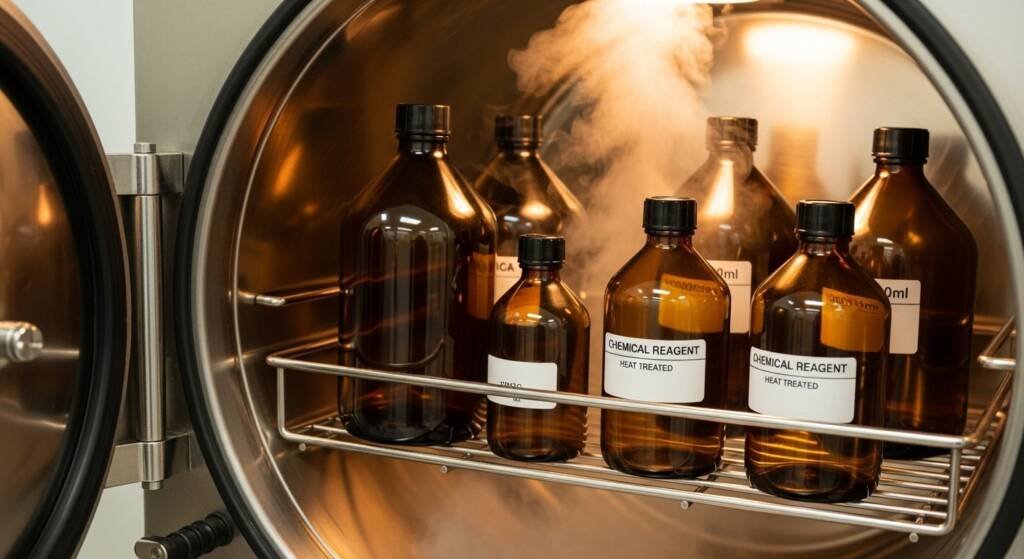 Amber Reagent Bottle Thermal Shock Resistance: